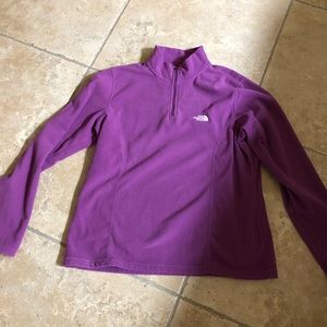NorthFace women’s fleece 1/4 zip pullover